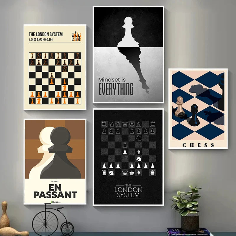 Poster met zonsondergang – Sfeervol en warm