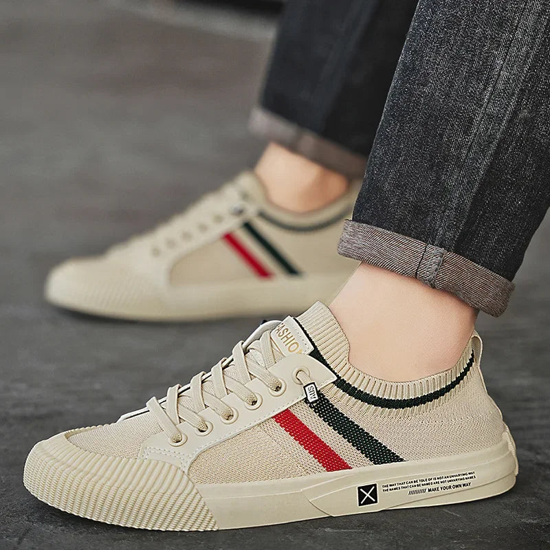 Zomerse mocassins voor heren met zachte zool