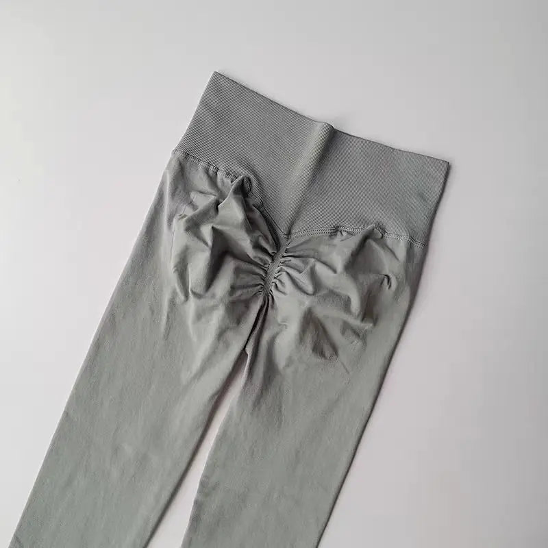 Zachte yoga legging en top met stretch