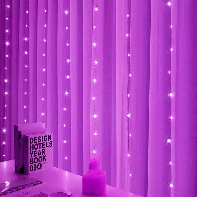 Gekleurde lichtslingers buiten – Voor tuinfeestjes