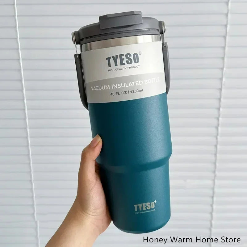 Thermosfles met glanzende coating – Stijlvol design