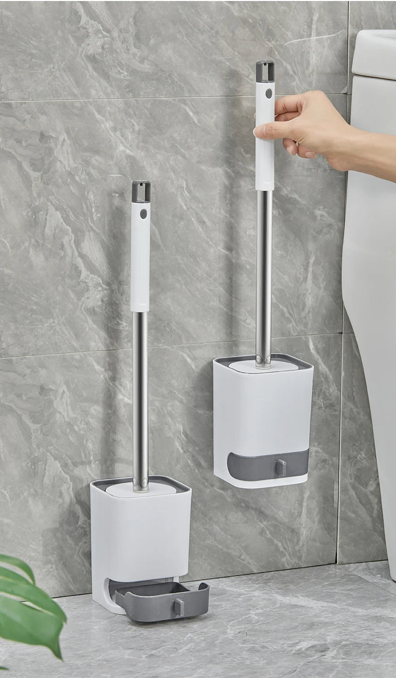 Toiletborstel met flexibele kop – Bereikt elk hoekje