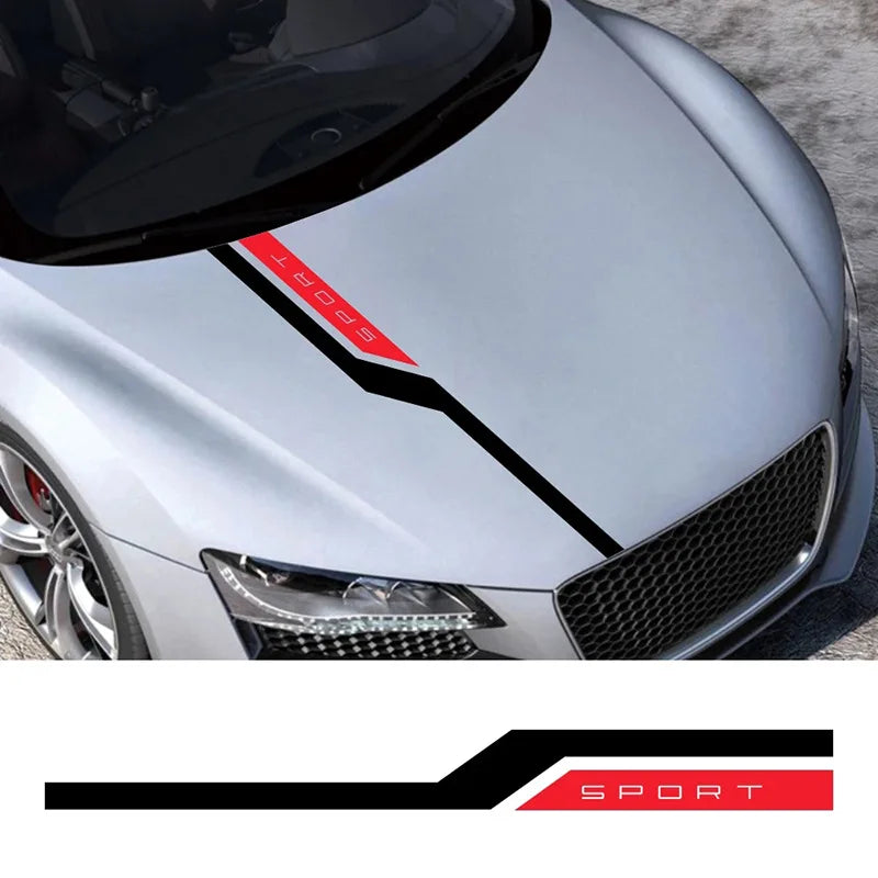 Auto stickers - Sportieve achterruit decoratie voor extra stijl