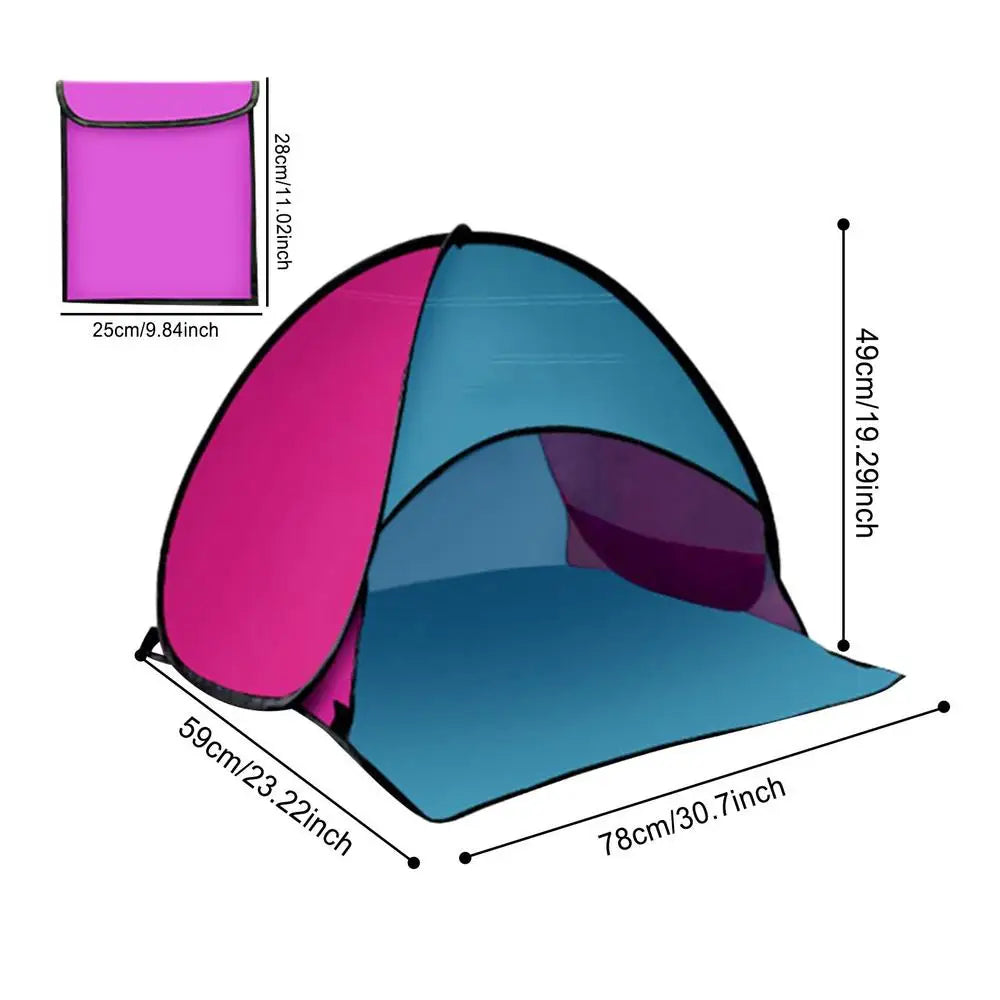 Pop-up tent met grondzeil – Geen vocht van onderen