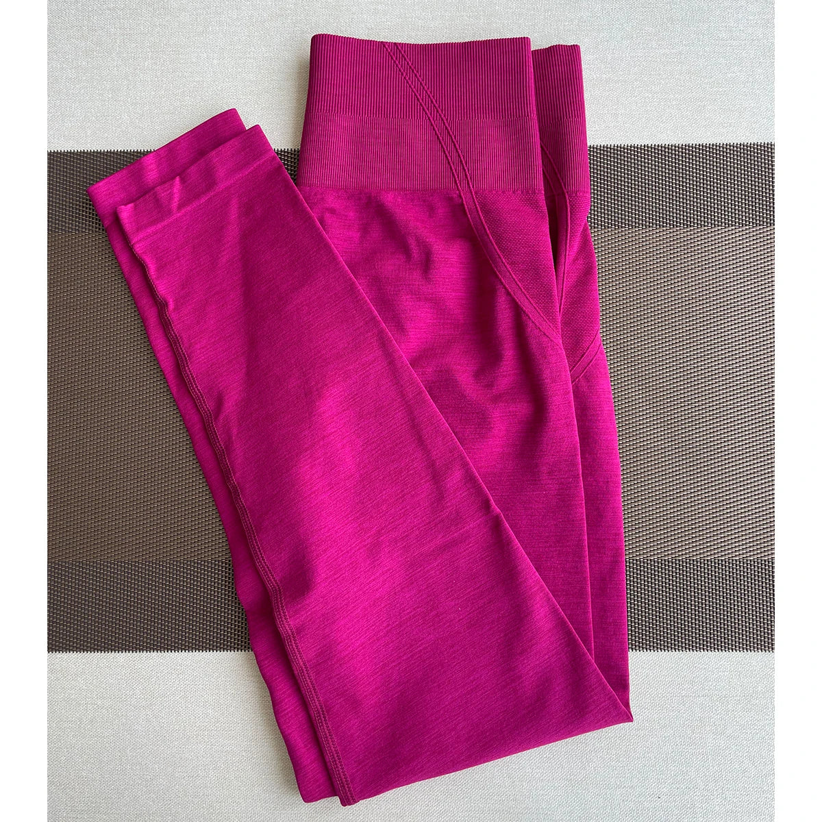 Zachte yoga kleding met hoge taille legging
