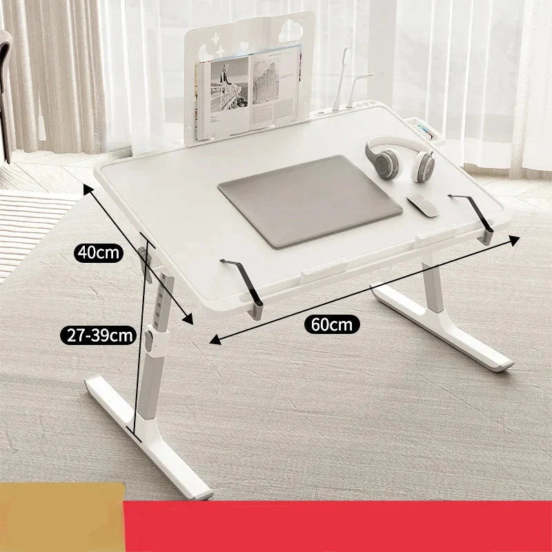 Verstelbare schoottafel met rubberen pootjes