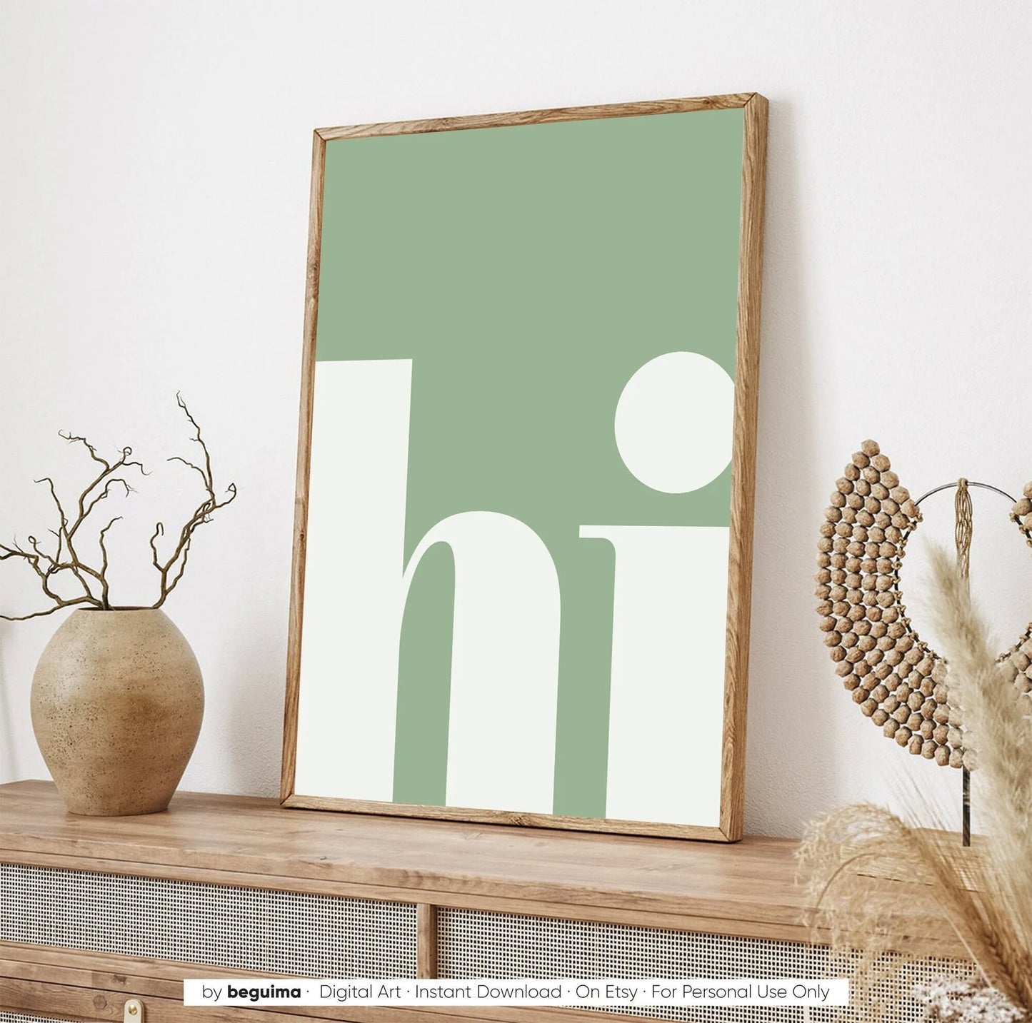 Posterset voor harmonieuze wand