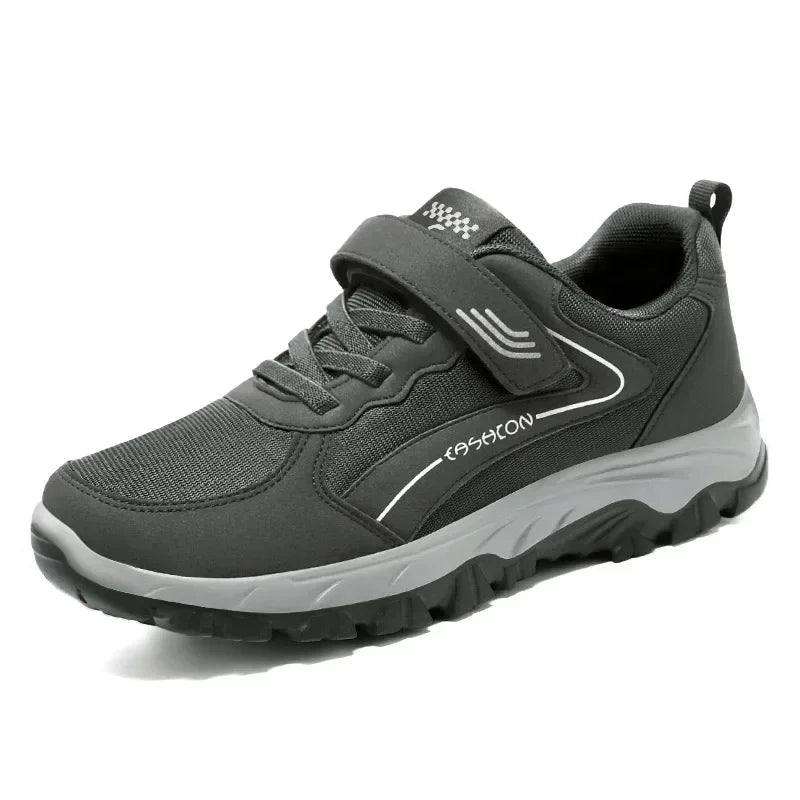 Heren canvas sneakers met zomerse veters