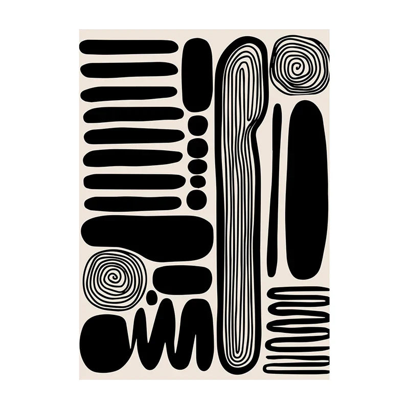 Moderne kunst posters voor creatieve interieurs