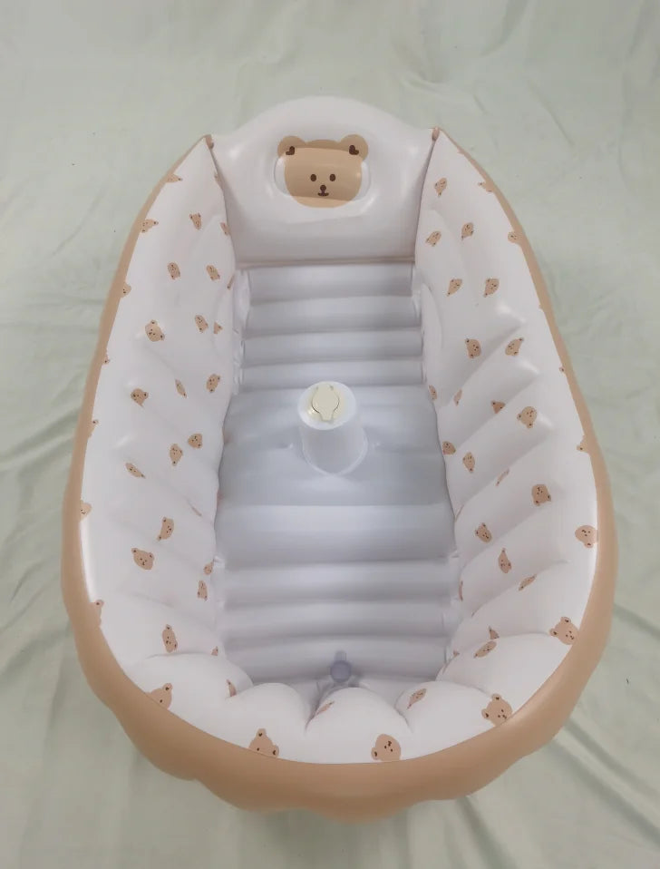 Babybadje met standaard β Badderen op ideale hoogte