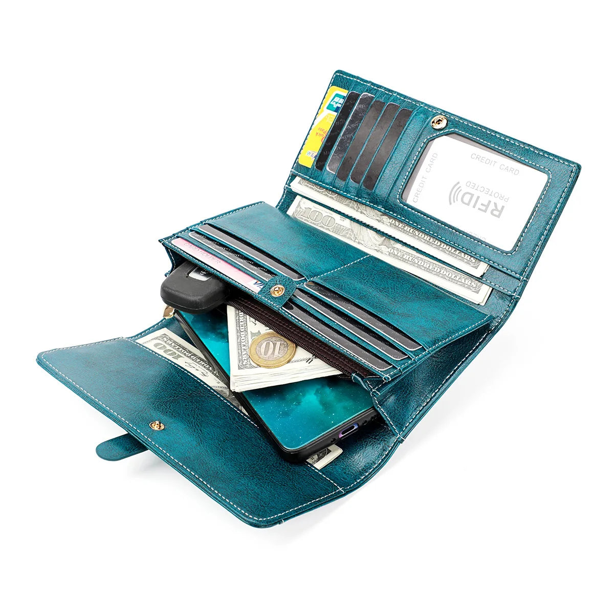 Luxe LV portemonnee voor heren – Elegantie in zakformaat