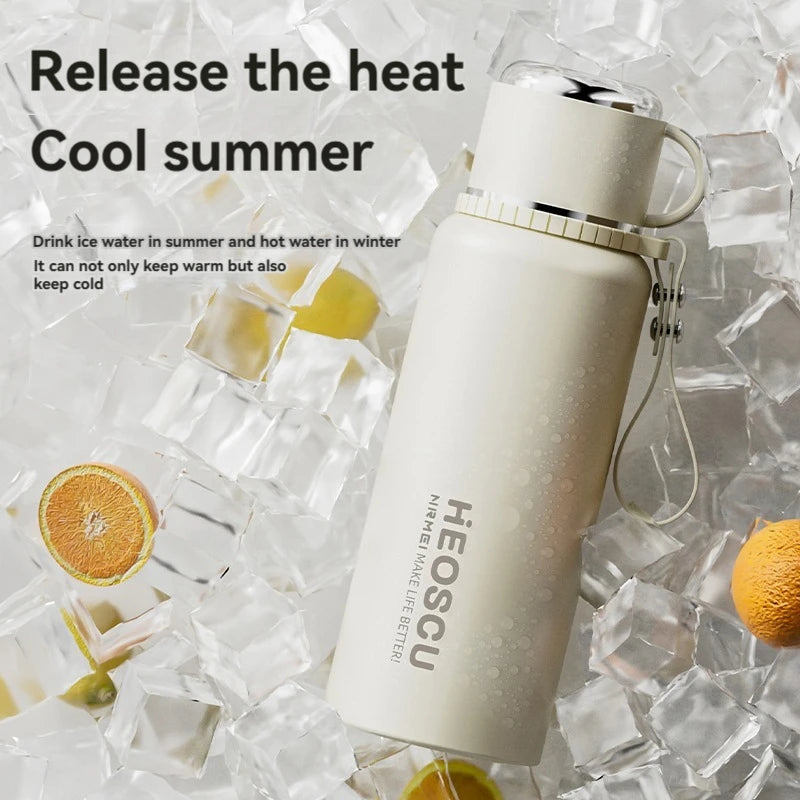 Thermosfles met dubbelwandige isolatie – Maximale temperatuurbehoud