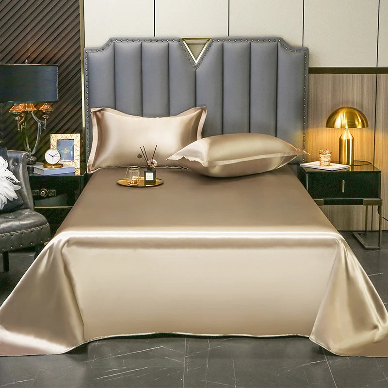 Luxe katoensatijn beddengoed – Zacht, glad en ademend