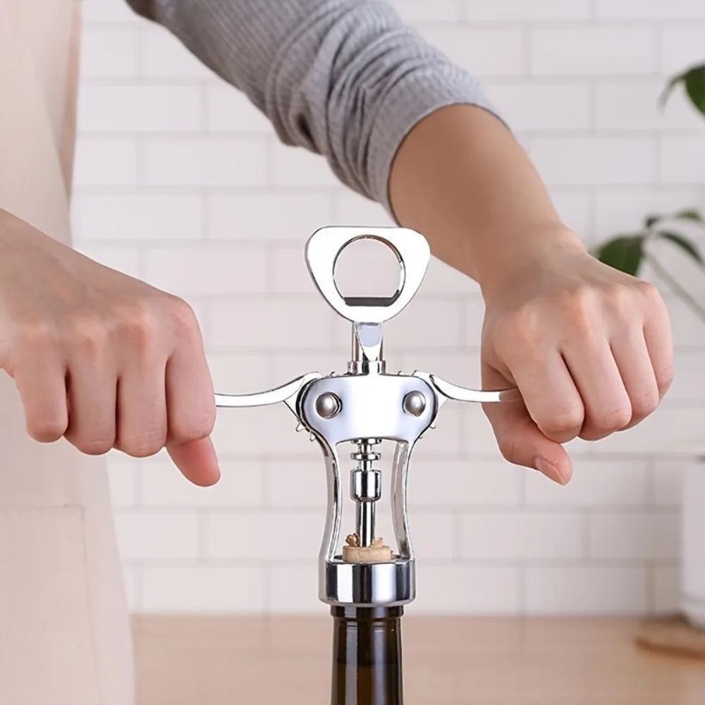 Kurkentrekker met antikleef coating – Makkelijk los te draaien