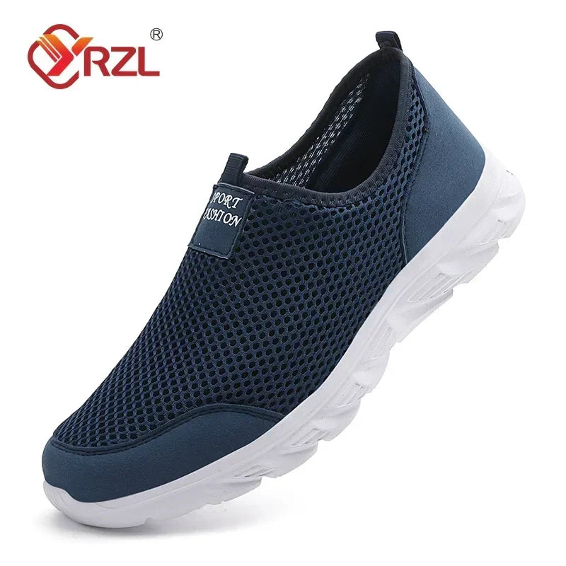 Open zomerschoenen voor heren met koeling