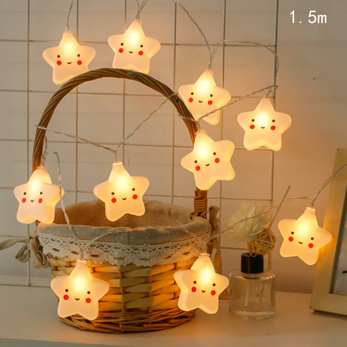 Licht slinger voor kinderkamer – Zacht en veilig