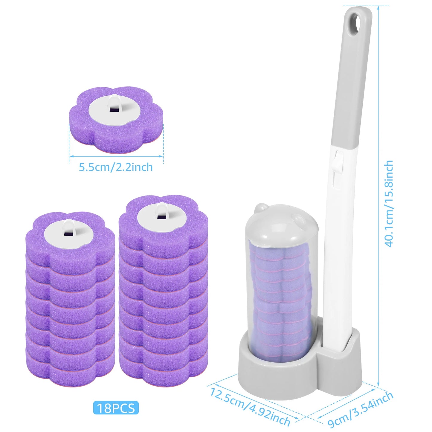 Tiger toiletborstel met muurbevestiging – Zwevend gemak