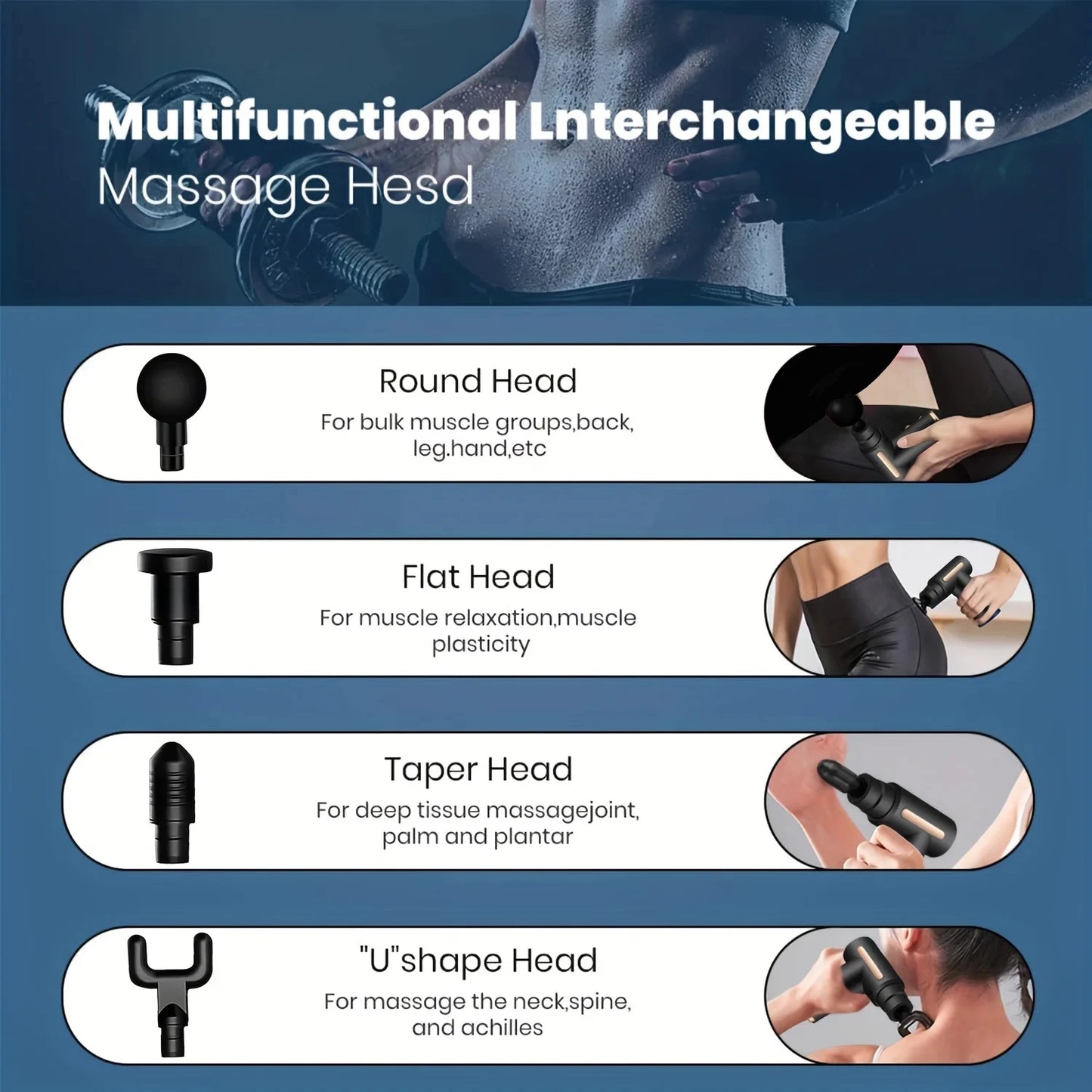 Decathlon massage gun met intensiteit – Voor iedere sporter