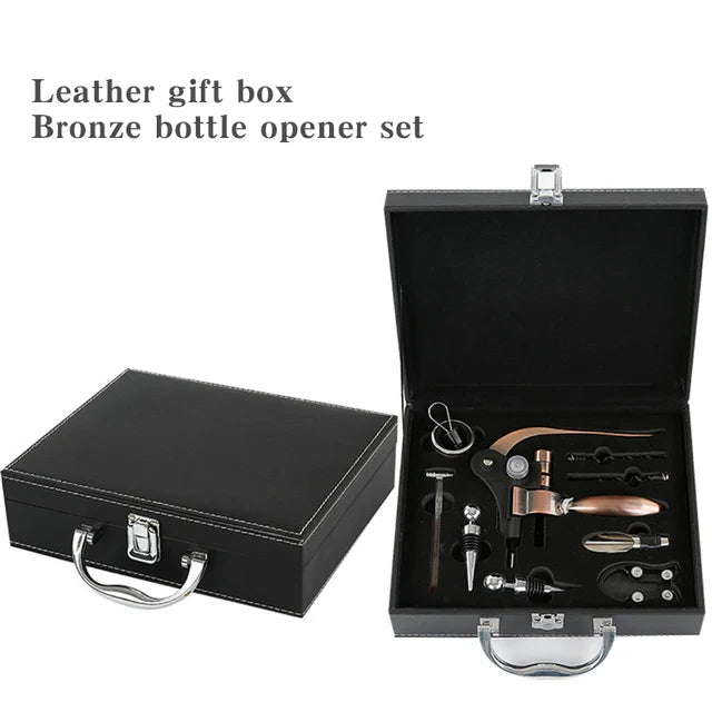 Luxe kurkentrekker in houtlook – Warm en elegant