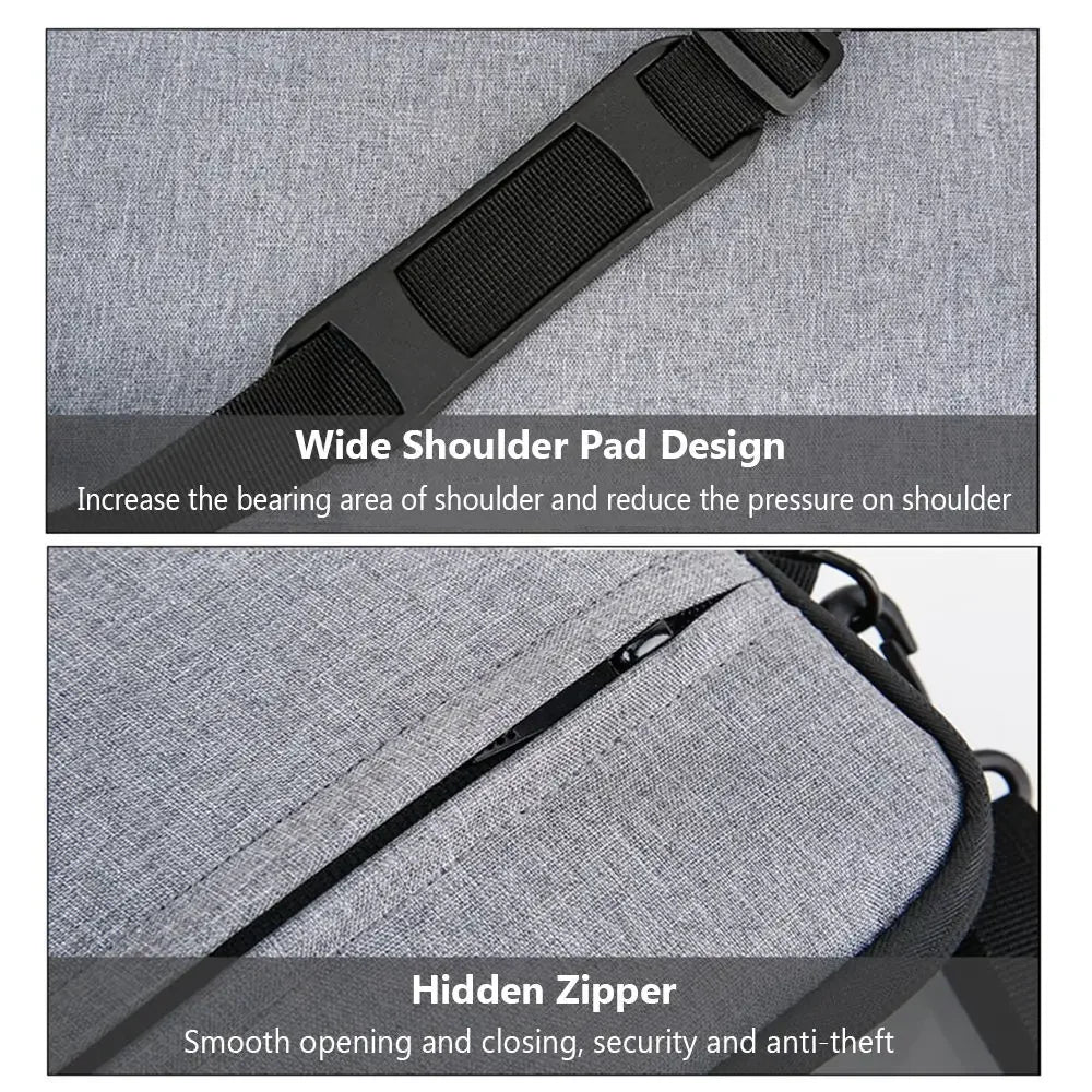 Laptop tas met ritsvak – Extra beveiliging voor accessoires