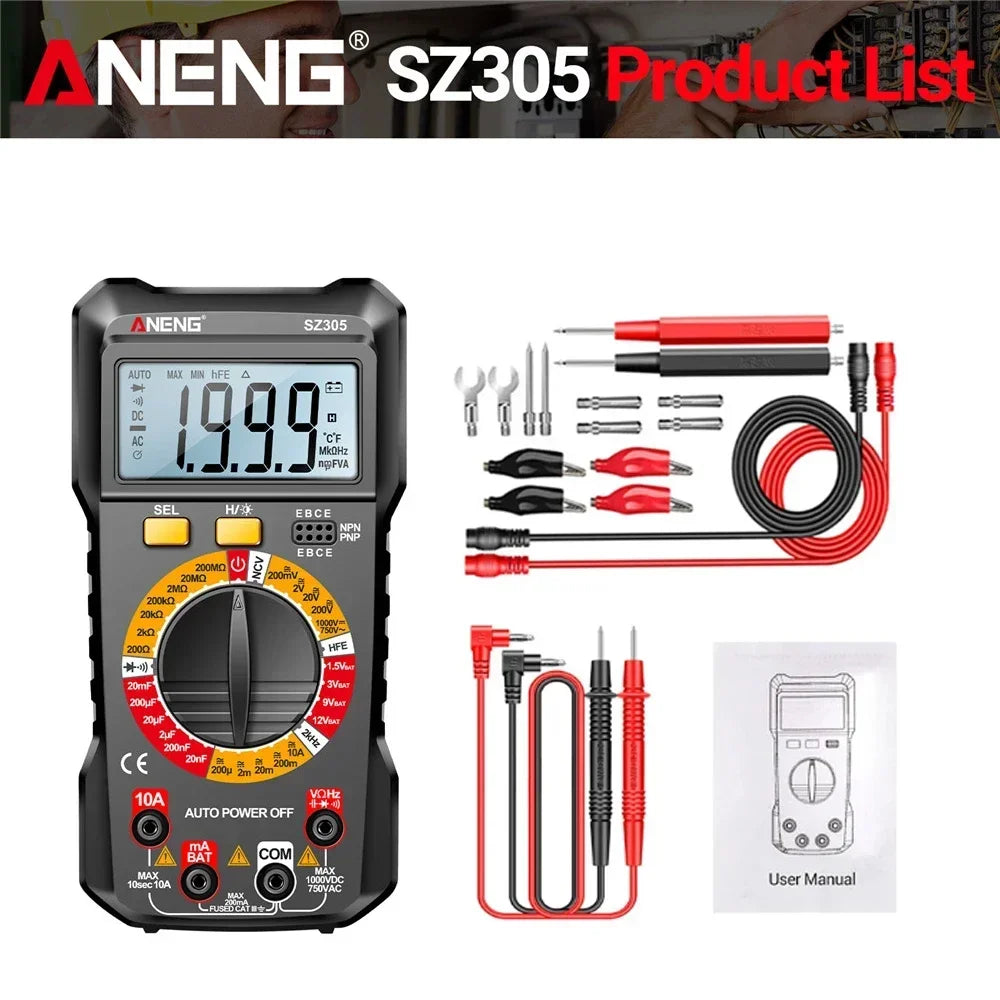 Multimeter met meetwaardenvergrendeling