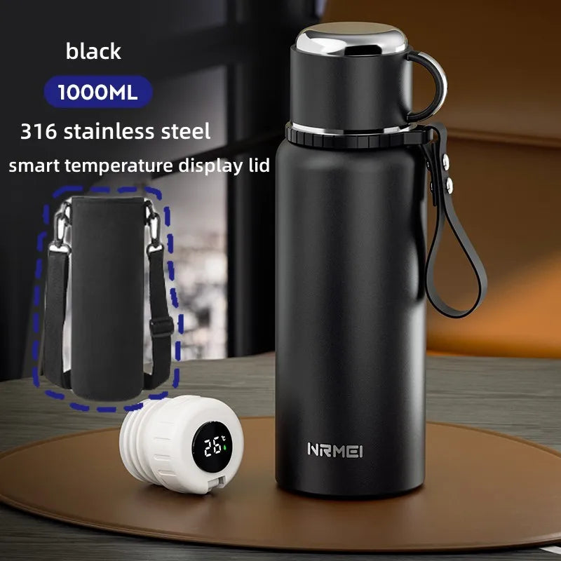 Thermosfles met dubbele wand – Houdt temperatuur vast