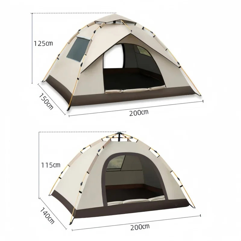 Pop-up tent voor 2 personen β Snel en makkelijk