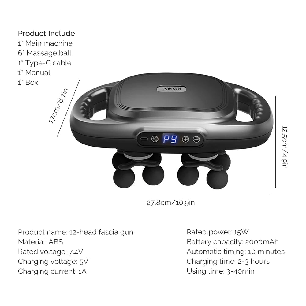 Kruidvat massage gun – Compact voor onderweg