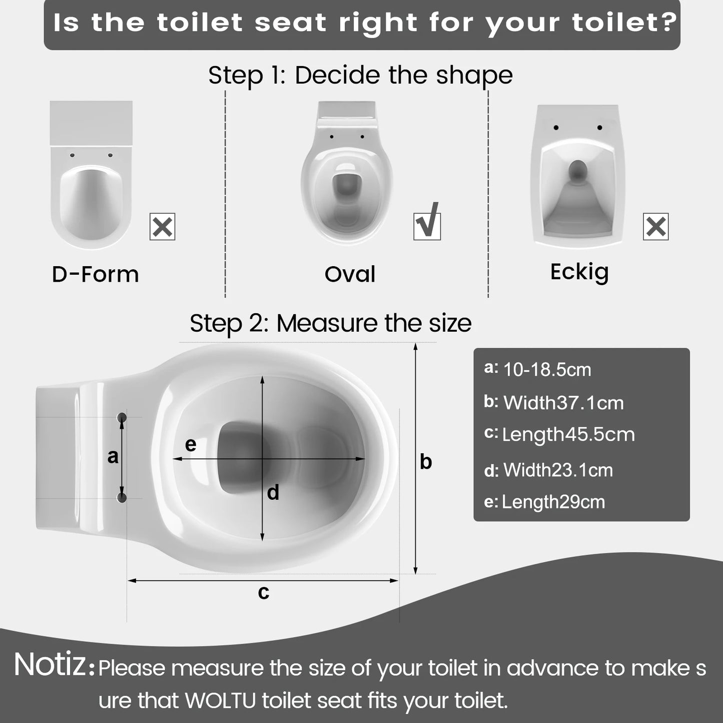 WC bril – Past op de meeste standaard toiletten