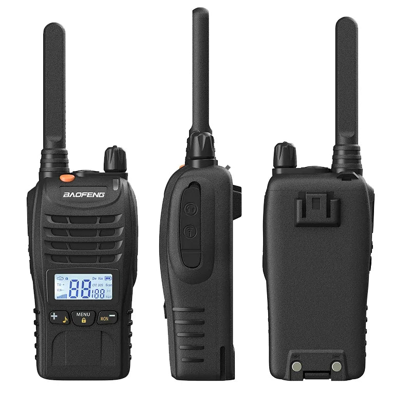 Kindvriendelijke walkie talkies met grote knoppen