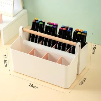 Stevige bureau organizer met metaalconstructie