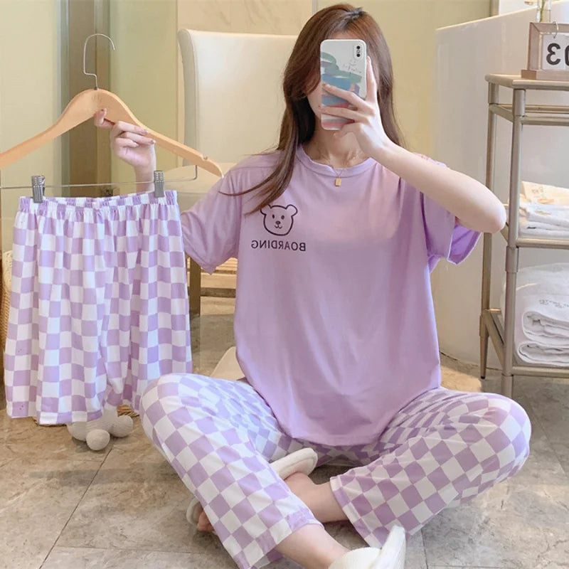 Dames pyjama katoen – Zacht en huidvriendelijk