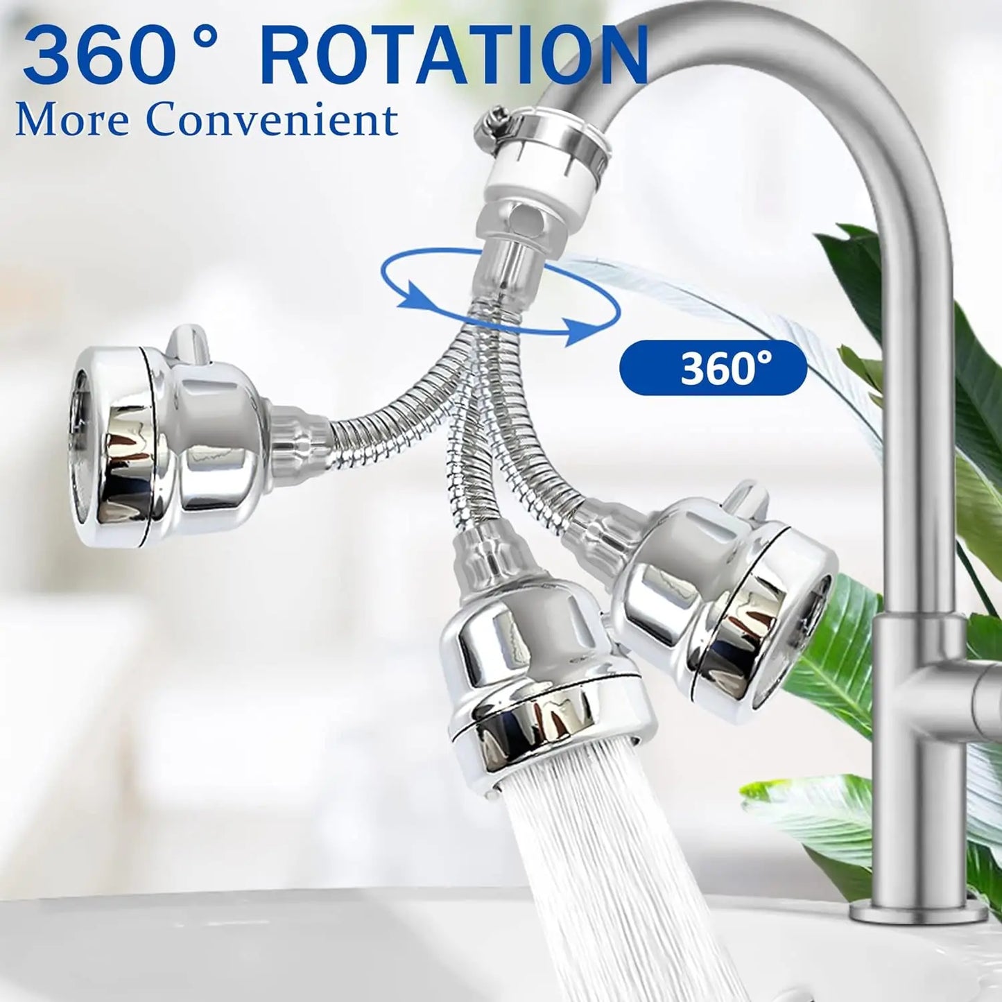 Water filter kraan met draaibare mond – Handig bij afwassen