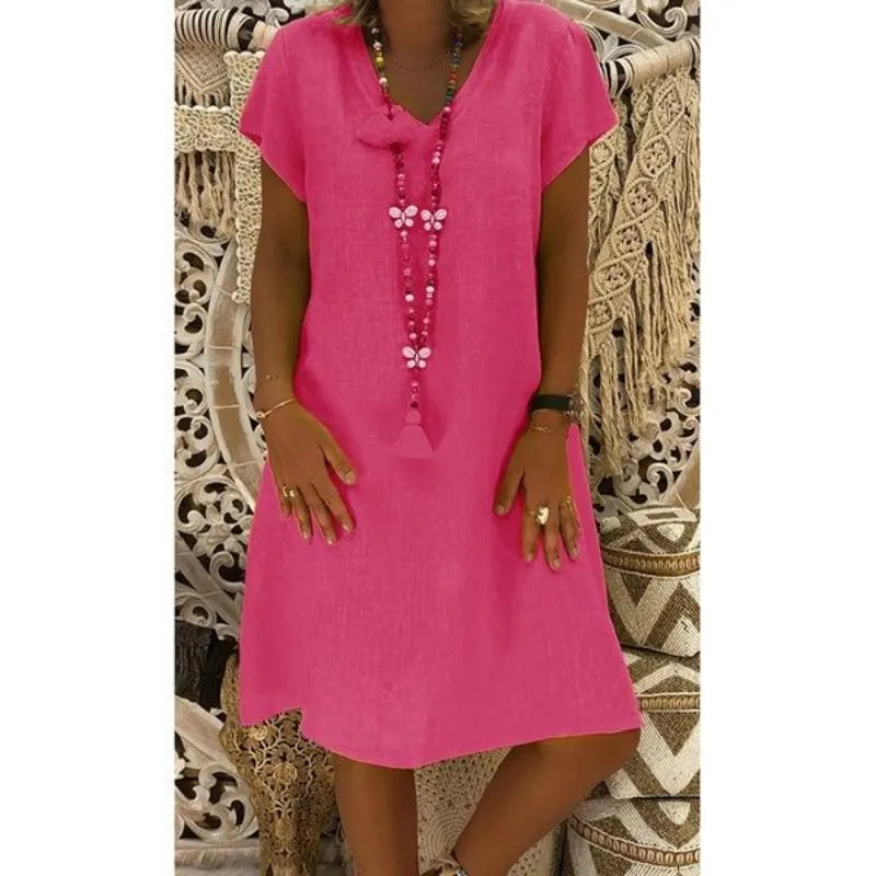 Elegante bruiloft gast jurk met subtiele details