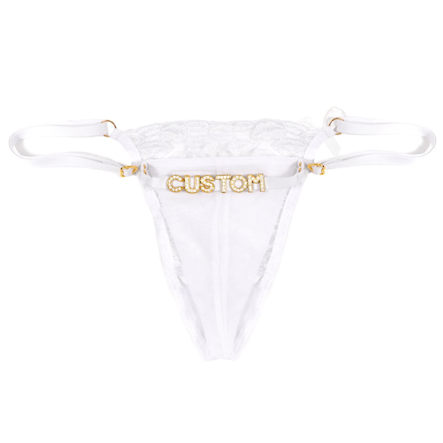 Gepersonaliseerde string β Lingerie met eigen tekst of naam