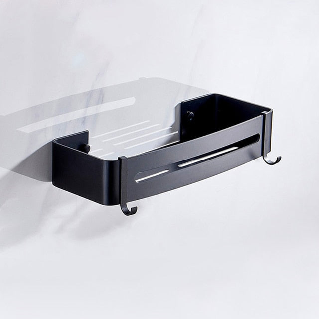 MOLOO Doucherek Zwart Rechthoek Met Haakjes