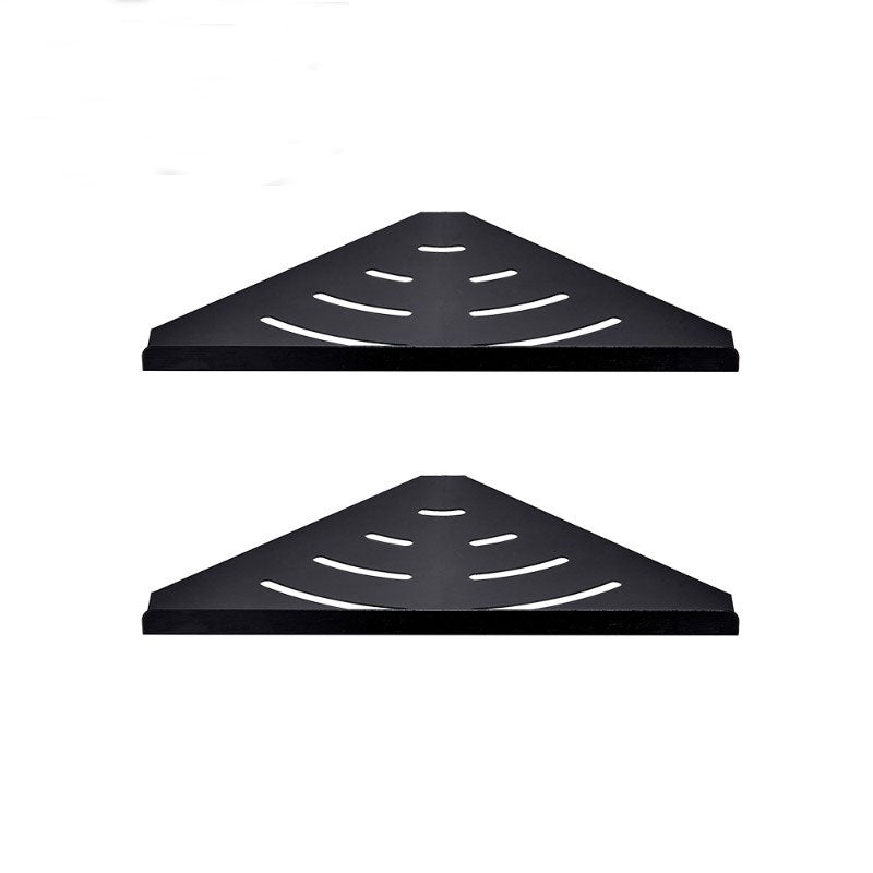 MOLOO Doucheplank Doucherek Zwart Hoekrek Hoek Planchet Badkamer Douche