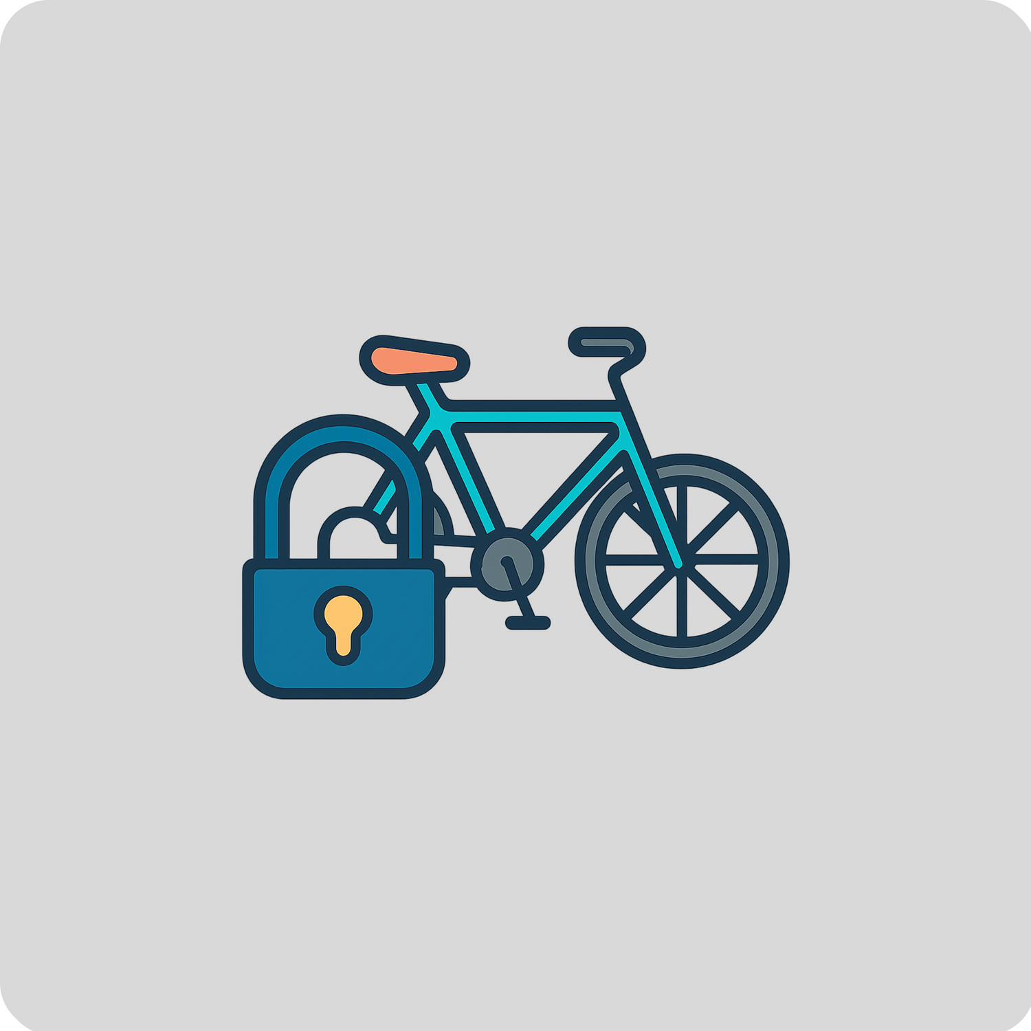 Slot-voor-Fiets