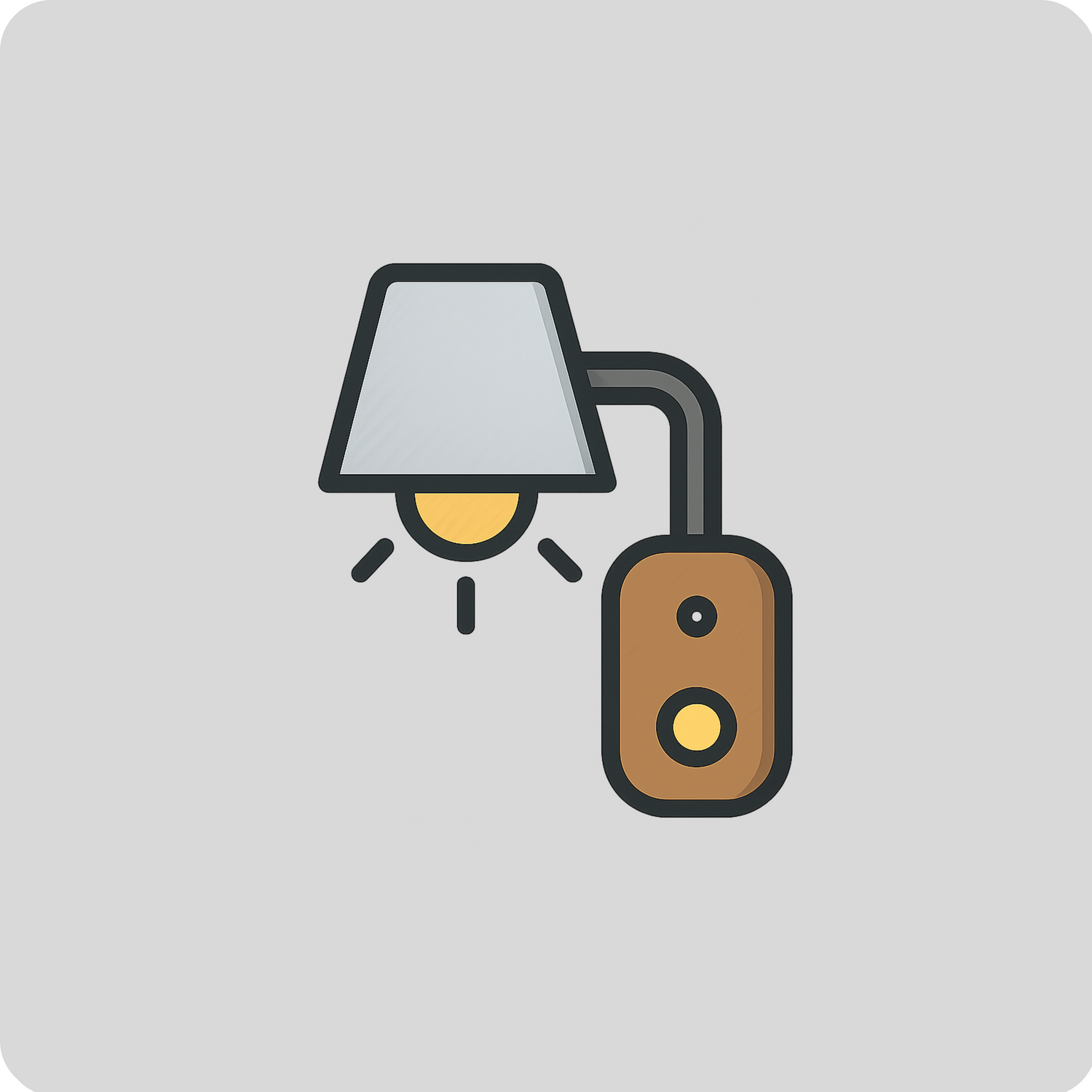 Wandlamp-Op-Batterijen