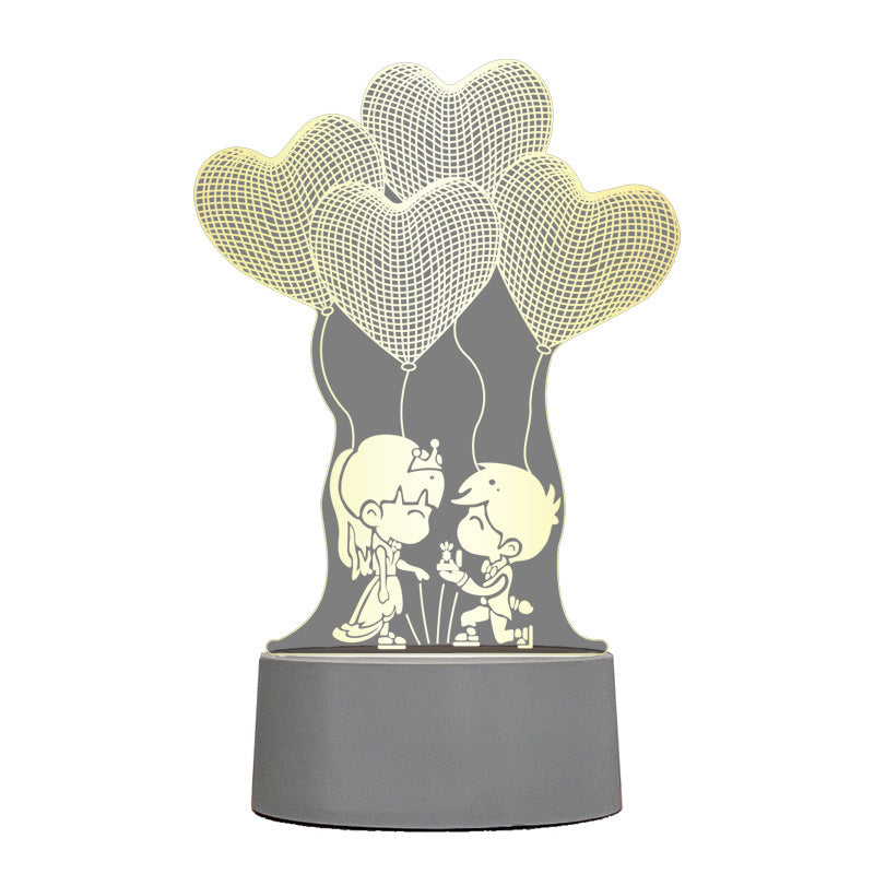 3D-Lamp-LED-Illusie-Bureaulamp-Aanzoek-Nachtlampje-Sfeerverlichting