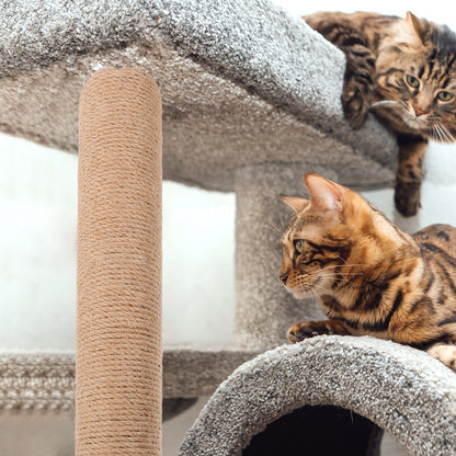 Kattenpaal met wandmontage set – Extra stevig vastgemaakt