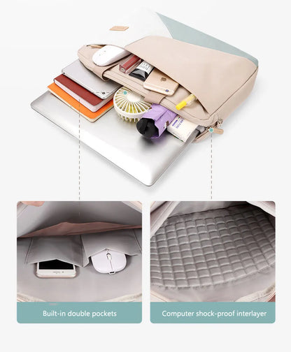 Laptop tas met ritsvak – Extra beveiliging voor accessoires