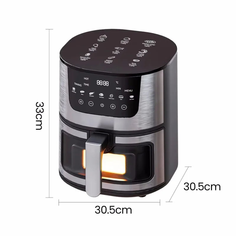 Airfryer XL voor grote gezinnen – Ruimte en snelheid