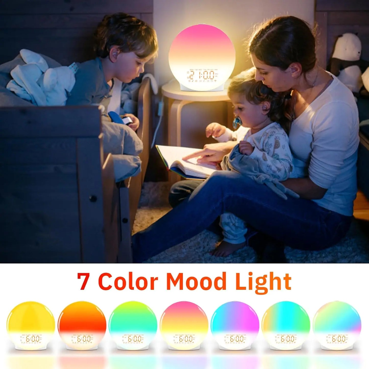 Slimme wake up light met app controle – Bediening via telefoon