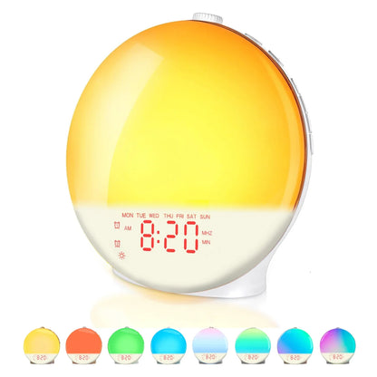 Wake up to light met kalme opbouw – Geen schrikmomenten meer