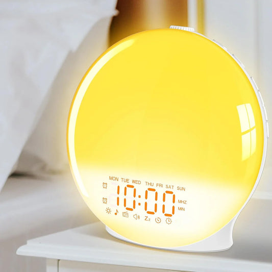 Wake up to light met warme verlichting – Gezonde ochtendstart