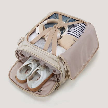 Handbagage rugzak met regenhoes inbegrepen