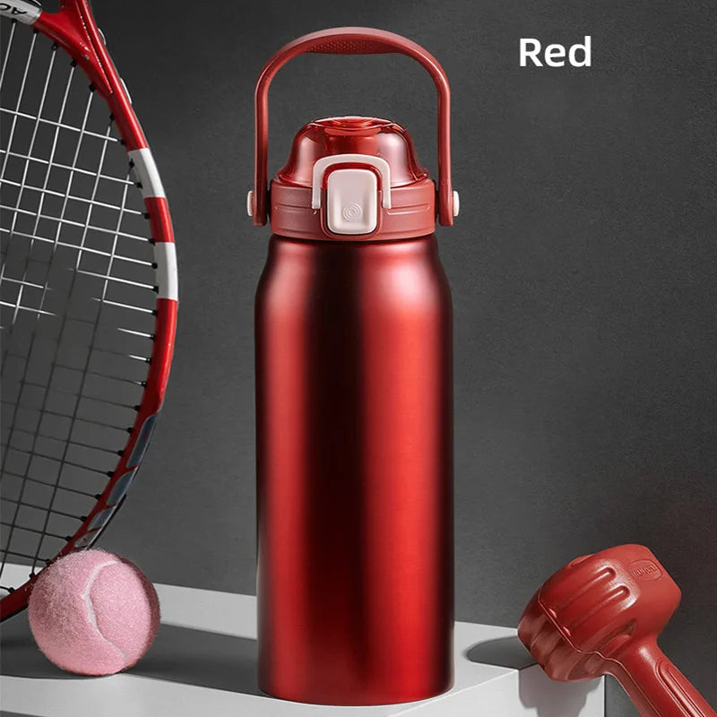 Thermosfles met trendy patroon – Fashionable en functioneel