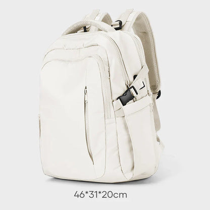 Handbagage rugzak met flessenhouder en laptopvak