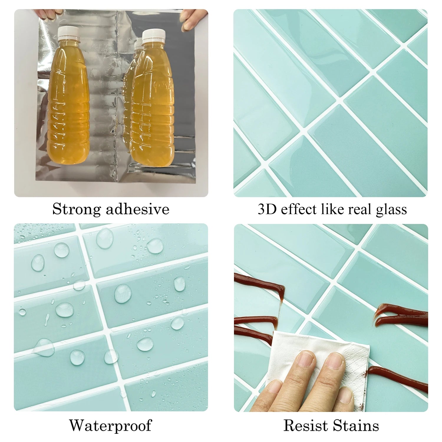 Badkamer mozaiek tegels met structuur – Antislip en chic